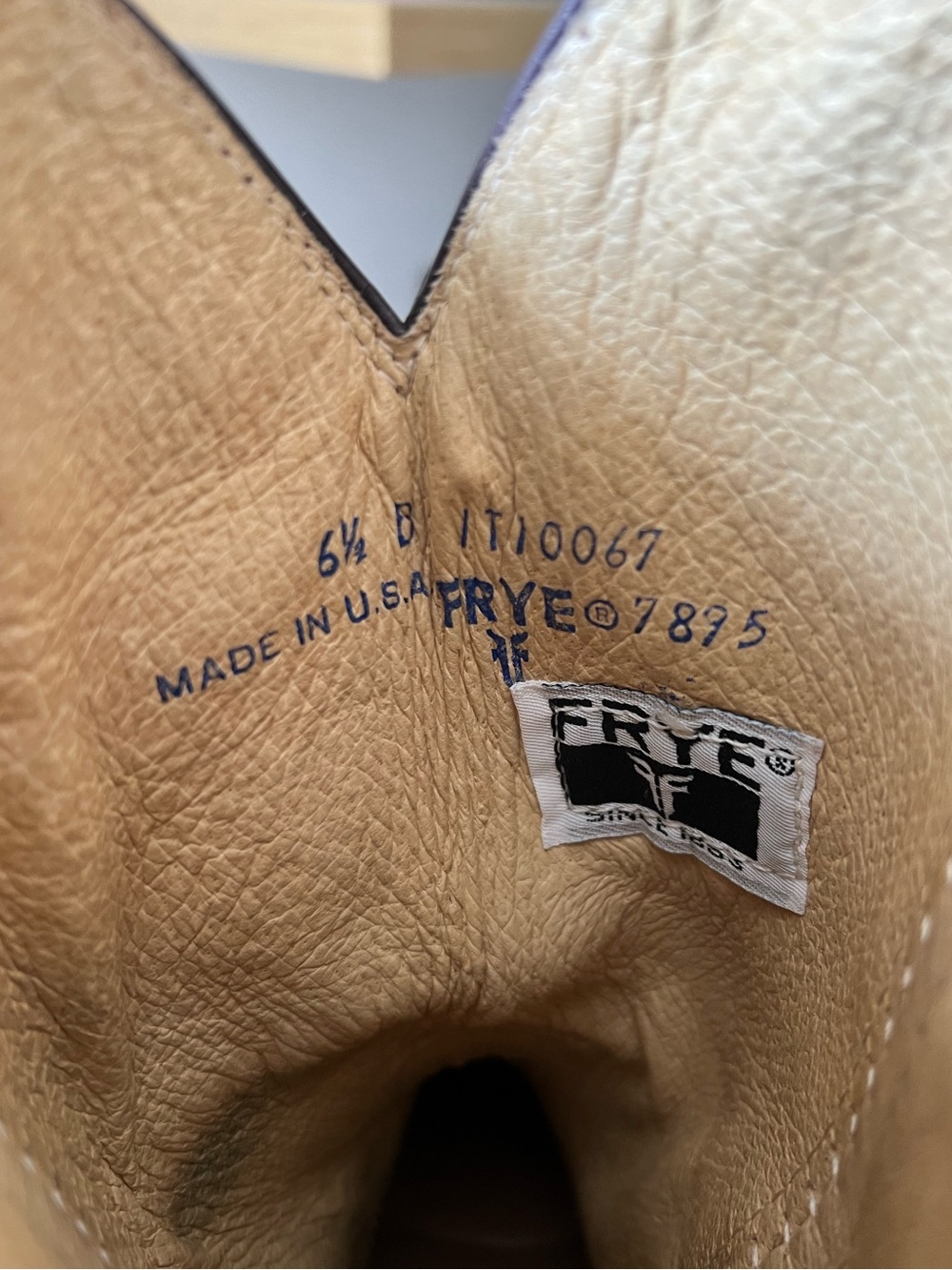 Vintage Frye Boots Black Label - Picture 5 of 9